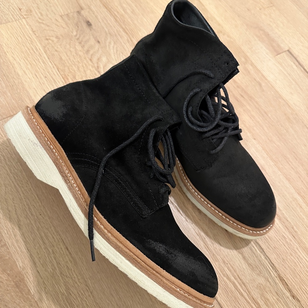 Men’s FreeBird Black Suede Boots